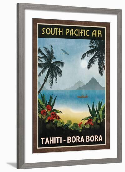 South Pacific Air-Collection Caprice-Framed Giclee Print