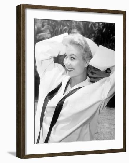 South Pacific, Mitzi Gaynor, 1958-null-Framed Photo