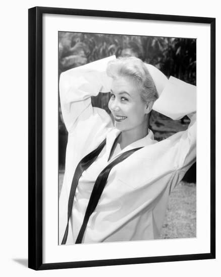 South Pacific, Mitzi Gaynor, 1958-null-Framed Photo