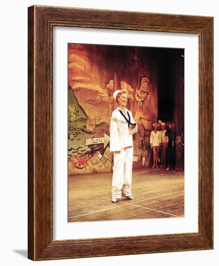 South Pacific, Mitzi Gaynor, 1958-null-Framed Photo