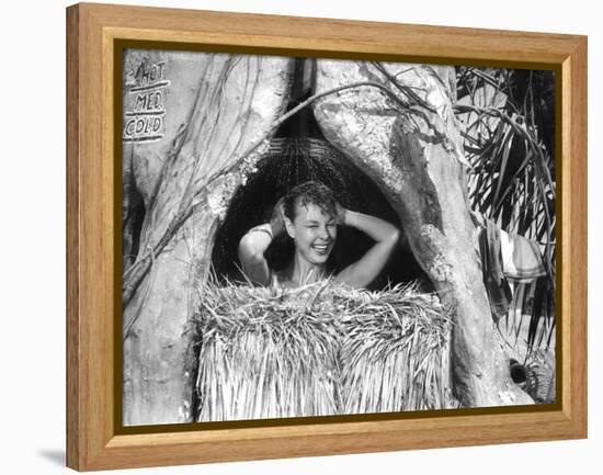 South Pacific, Mitzi Gaynor, 1958-null-Framed Stretched Canvas