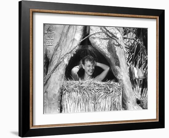 South Pacific, Mitzi Gaynor, 1958-null-Framed Photo