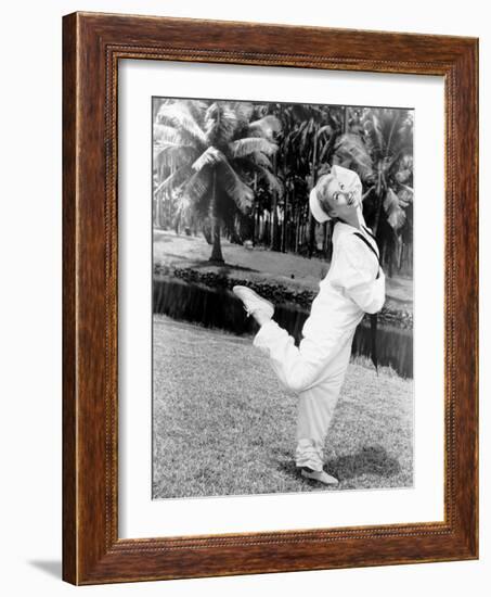 South Pacific, Mitzi Gaynor, 1958-null-Framed Photo