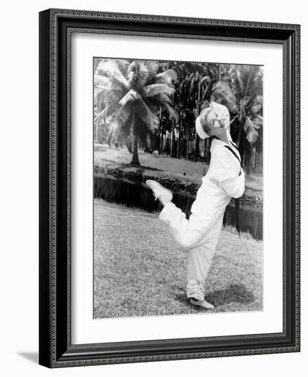 South Pacific, Mitzi Gaynor, 1958-null-Framed Photo