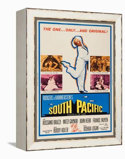 South Pacific, Mitzi Gaynor, 1958-null-Framed Stretched Canvas