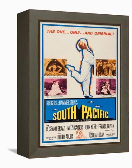 South Pacific, Mitzi Gaynor, 1958-null-Framed Stretched Canvas