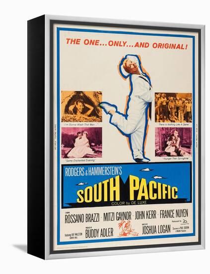 South Pacific, Mitzi Gaynor, 1958-null-Framed Stretched Canvas