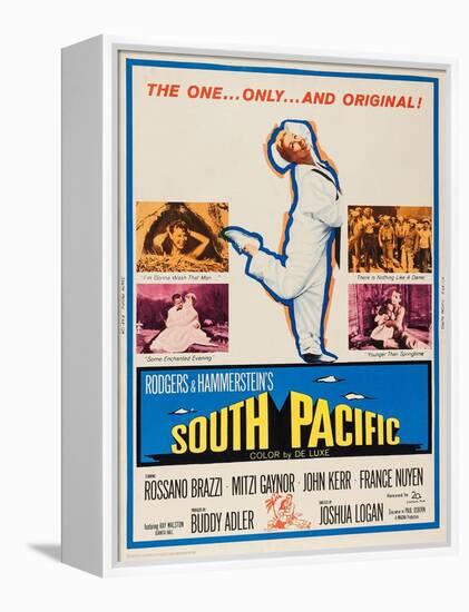 South Pacific, Mitzi Gaynor, 1958-null-Framed Stretched Canvas