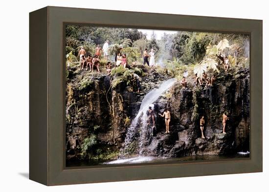 South Pacific-null-Framed Stretched Canvas