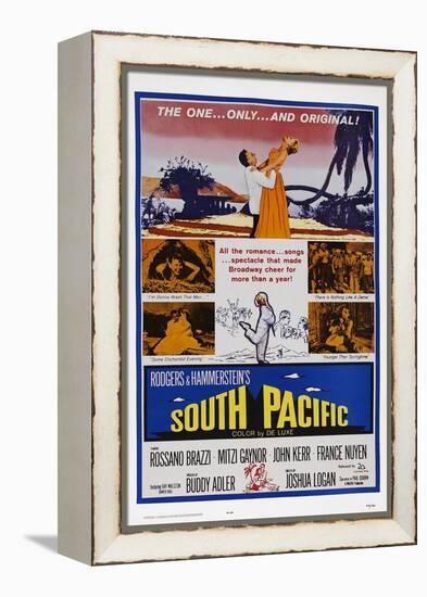 South Pacific-null-Framed Stretched Canvas