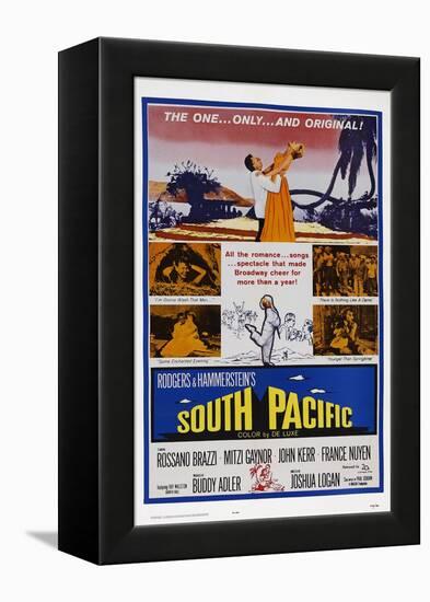 South Pacific-null-Framed Stretched Canvas