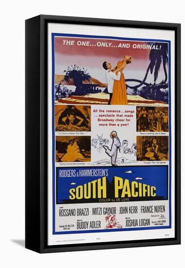 South Pacific-null-Framed Stretched Canvas