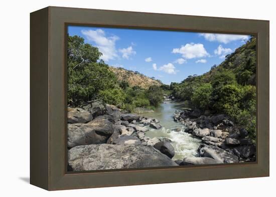 South Rukuru River, Malawi, Africa-Michael Runkel-Framed Premier Image Canvas