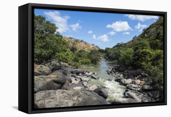 South Rukuru River, Malawi, Africa-Michael Runkel-Framed Premier Image Canvas