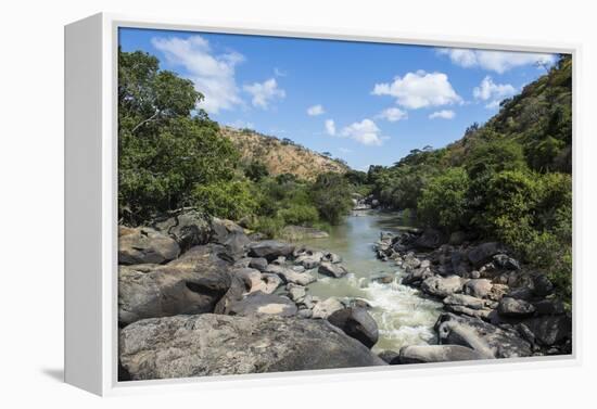 South Rukuru River, Malawi, Africa-Michael Runkel-Framed Premier Image Canvas