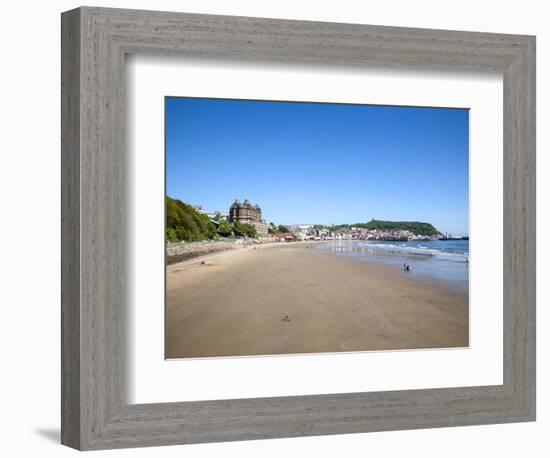 South Sands, Scarborough, North Yorkshire, Yorkshire, England, United Kingdom, Europe-Mark Sunderland-Framed Photographic Print