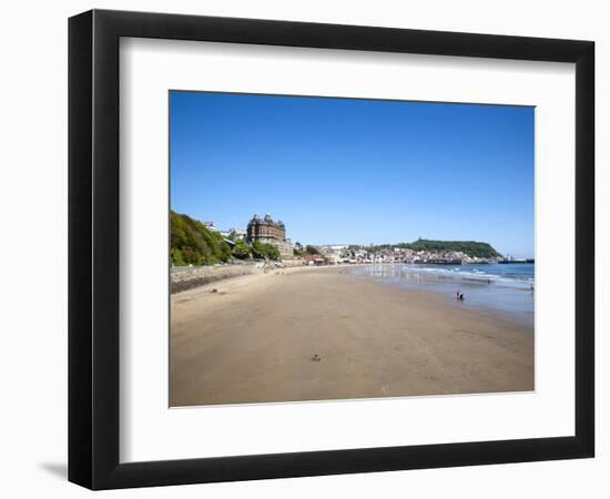 South Sands, Scarborough, North Yorkshire, Yorkshire, England, United Kingdom, Europe-Mark Sunderland-Framed Photographic Print