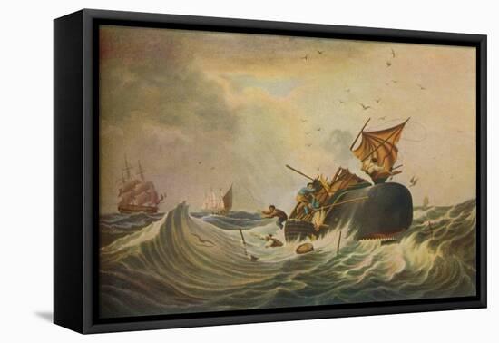 South Sea Whale Fishery, 1836-Edward Duncan-Framed Premier Image Canvas