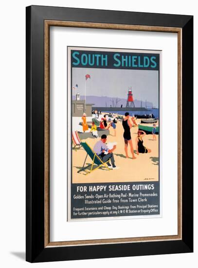 South Shields-null-Framed Art Print