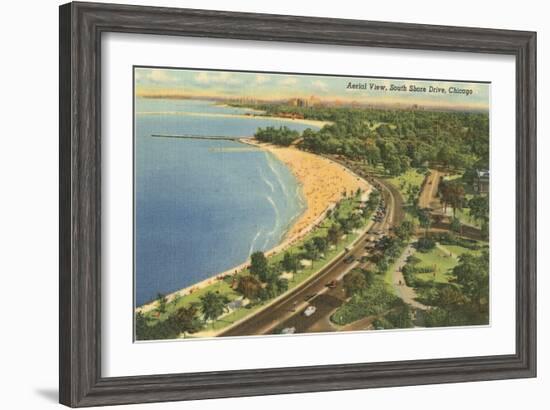 South Shore Drive, Chicago, Illinois-null-Framed Art Print