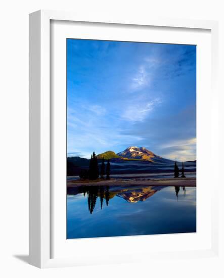 South Sister VII-Ike Leahy-Framed Photographic Print