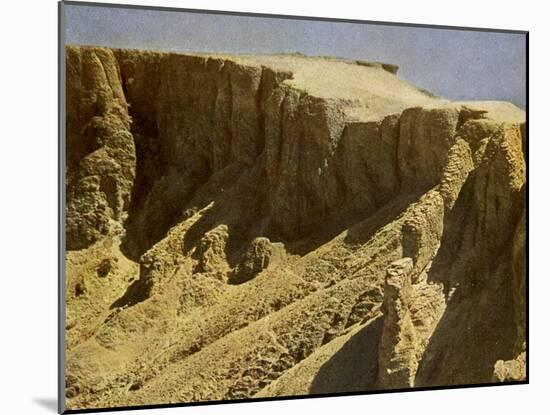 South slope of a royal burial ground, Egypt-English Photographer-Mounted Giclee Print