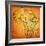 South Sudan on Actual Map of Africa-michal812-Framed Premium Giclee Print