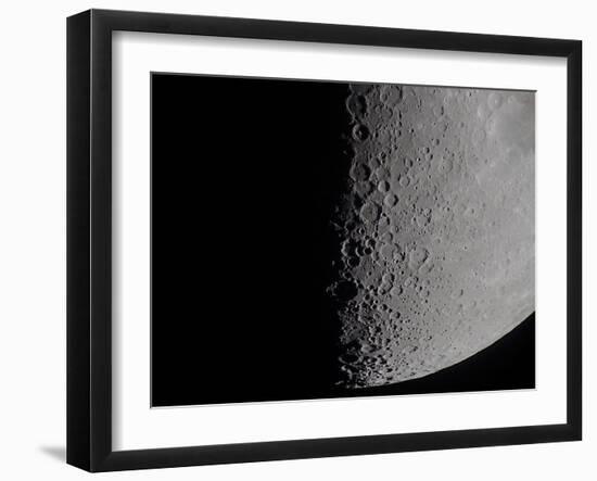 South Terminator of 7 Day Moon-null-Framed Photographic Print