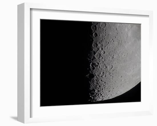 South Terminator of 7 Day Moon-null-Framed Photographic Print