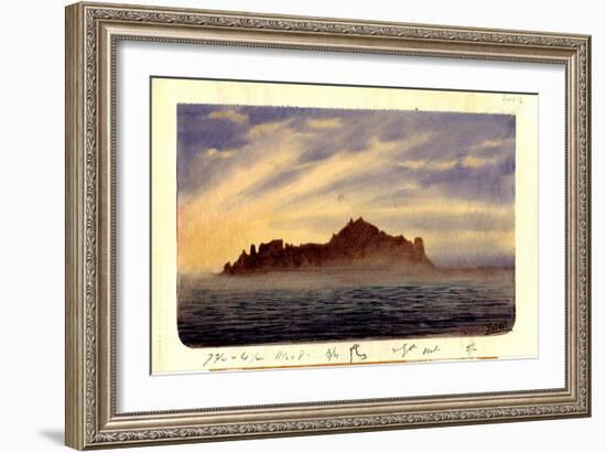 South Trinidad, 1901-Edward Adrian Wilson-Framed Giclee Print