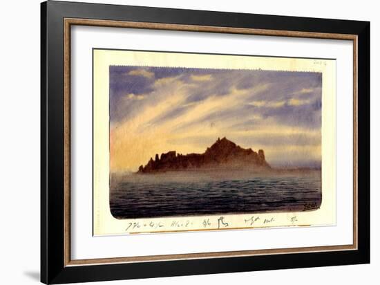 South Trinidad, 1901-Edward Adrian Wilson-Framed Giclee Print