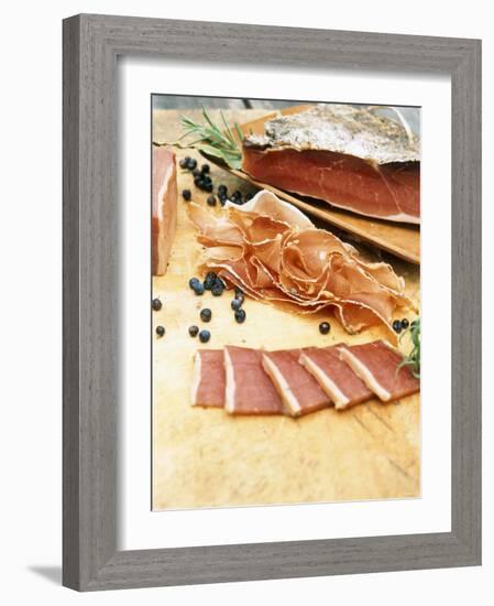 South Tyrolean Speck (Bacon) with Juniper Berries & Herbs-Stefan Braun-Framed Photographic Print