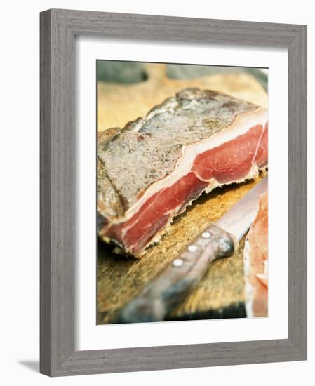 South Tyrolean Speck (Bacon)-Stefan Braun-Framed Photographic Print