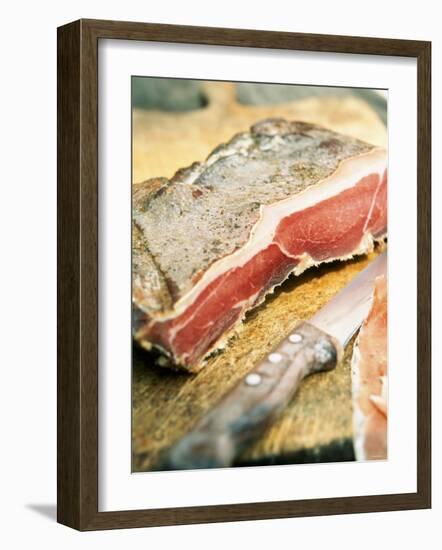 South Tyrolean Speck (Bacon)-Stefan Braun-Framed Photographic Print