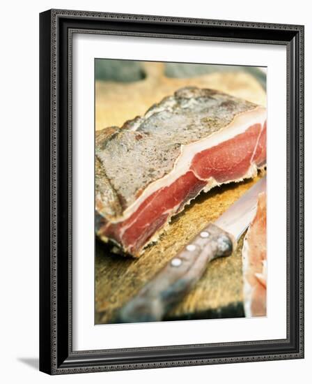 South Tyrolean Speck (Bacon)-Stefan Braun-Framed Photographic Print