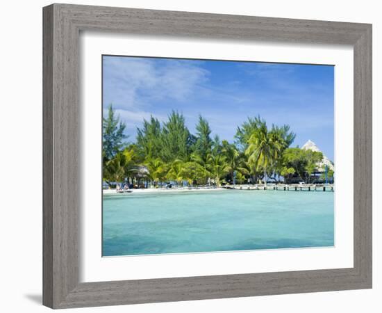 South Water Cayes Marine Reserve, Hopkins, Stann Creek District, Belize-Merrill Images-Framed Photographic Print