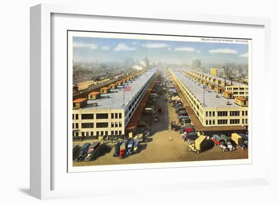 South Water Market, Chicago, Illinois-null-Framed Premium Giclee Print