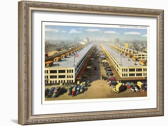 South Water Market, Chicago, Illinois-null-Framed Art Print