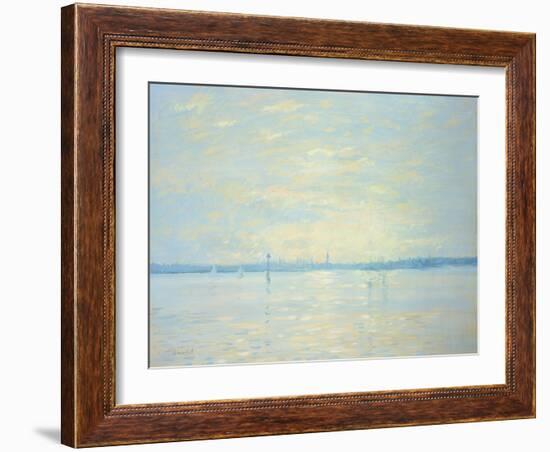 Southampton Water, Sunset, 1999-Jennifer Wright-Framed Giclee Print