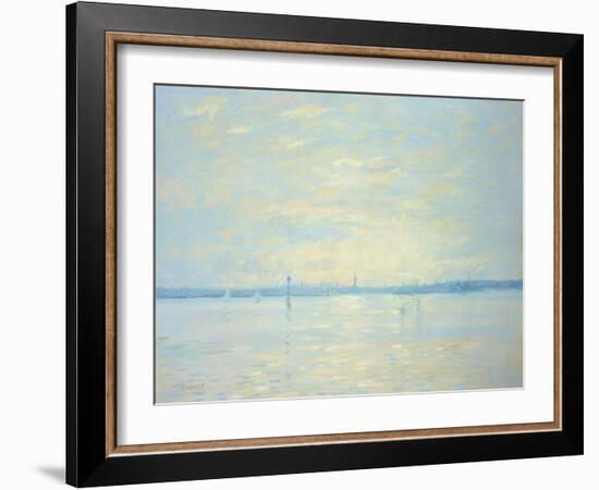 Southampton Water, Sunset, 1999-Jennifer Wright-Framed Giclee Print