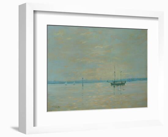 Southampton Water Sunset-Jennifer Wright-Framed Giclee Print