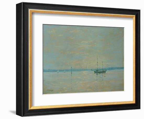 Southampton Water Sunset-Jennifer Wright-Framed Giclee Print