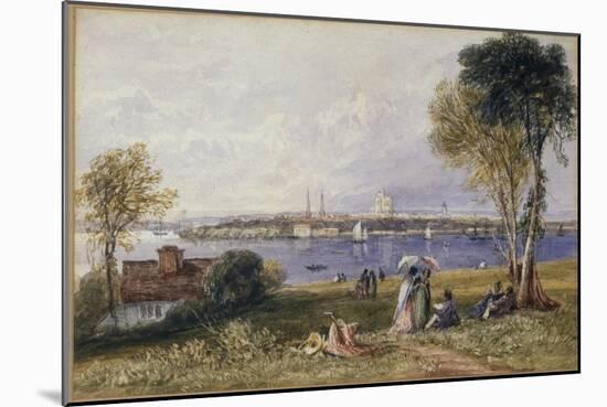 Southampton-David Cox-Mounted Giclee Print