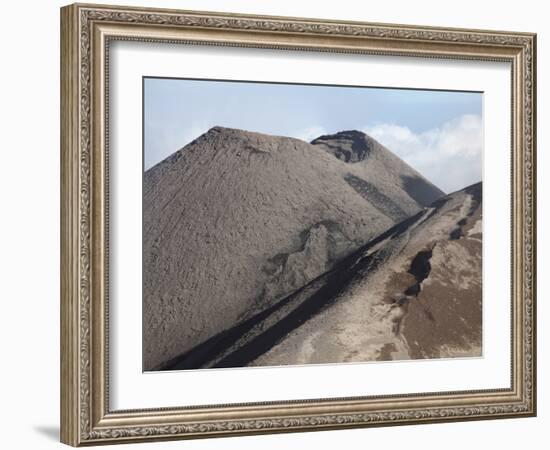 Southeast Crater of Mount Etna Volcano, Sicily, Italy-Stocktrek Images-Framed Photographic Print