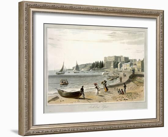 Southend, A Voyage Around Great Britain Undertaken Between the Years 1814 and 1825 Pub.1829-Thomas & William Daniell-Framed Giclee Print