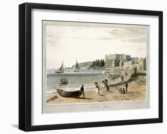 Southend, A Voyage Around Great Britain Undertaken Between the Years 1814 and 1825 Pub.1829-Thomas & William Daniell-Framed Giclee Print