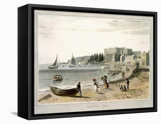 Southend, A Voyage Around Great Britain Undertaken Between the Years 1814 and 1825 Pub.1829-Thomas & William Daniell-Framed Premier Image Canvas