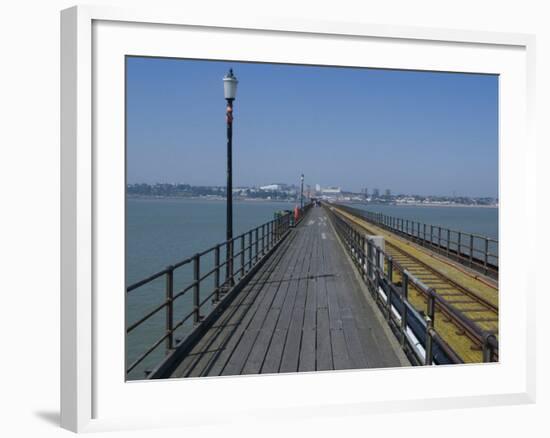 Southend Pier, Southend-On-Sea, Essex, England, United Kingdom, Europe-Ethel Davies-Framed Photographic Print