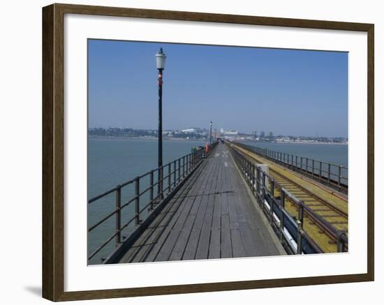 Southend Pier, Southend-On-Sea, Essex, England, United Kingdom, Europe-Ethel Davies-Framed Photographic Print