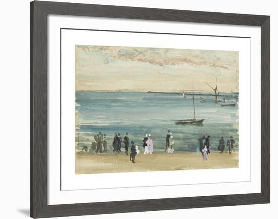 Southend Pier-James McNeill Whistler-Framed Premium Giclee Print